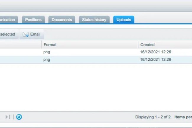 Add file attachment to the order details page in Shopware 5